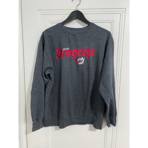Minnesota State University Moorhead MSUM Dragons Sweatshirt - Picture 1 of 6